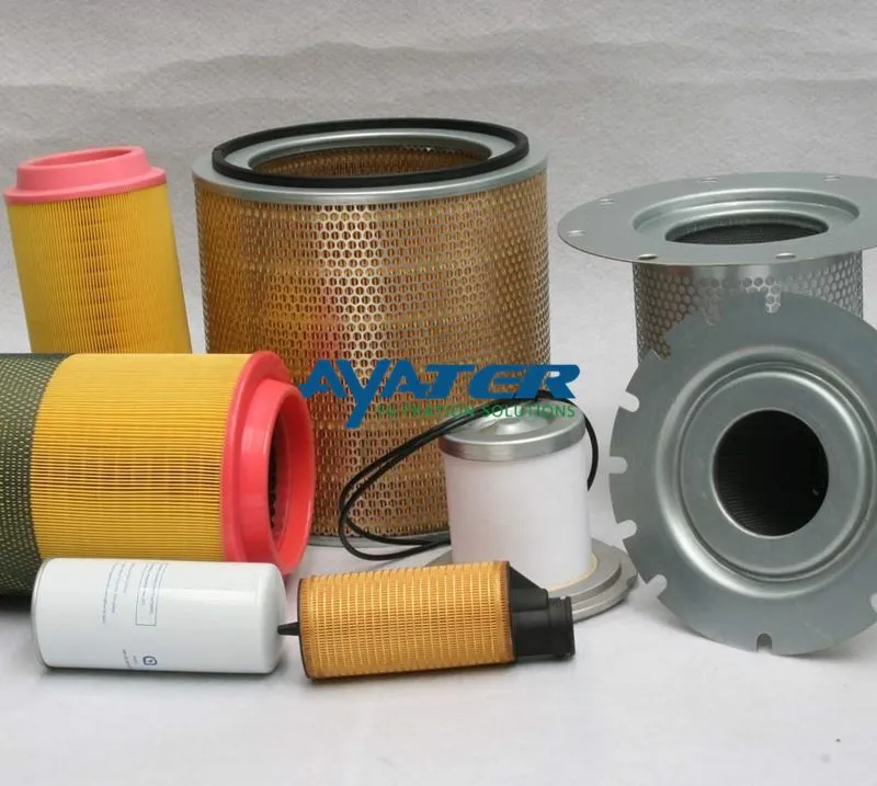 Proceso de producción del filtro compresor Ayater