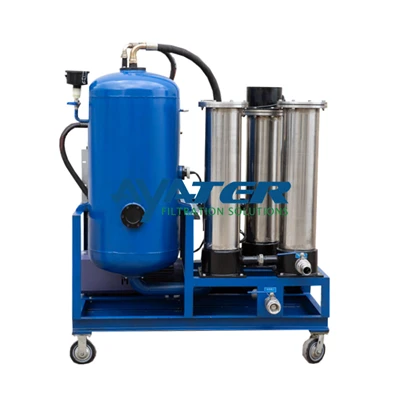 Purificador de aceite al vacío centrífugo