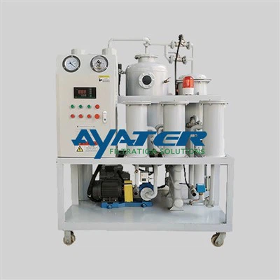 Sistema de purificación de aceite de turbina